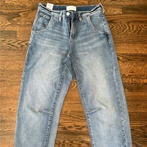 Dear John Light Blue Relaxed Straight Jeans